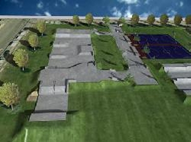 Salmon Arm's proposed skatepark design